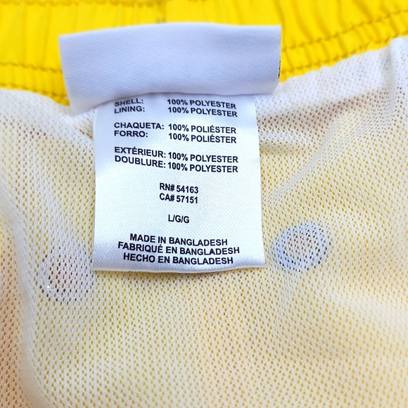 CALVIN KLEIN MEN'S SWIM TRUNK YELLOW - Picture 11 of 12